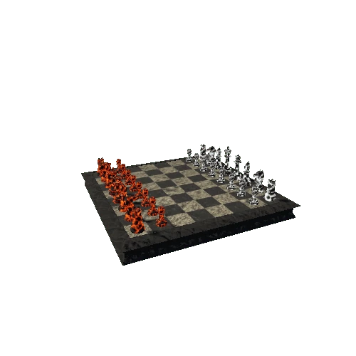 Lava Chess Set